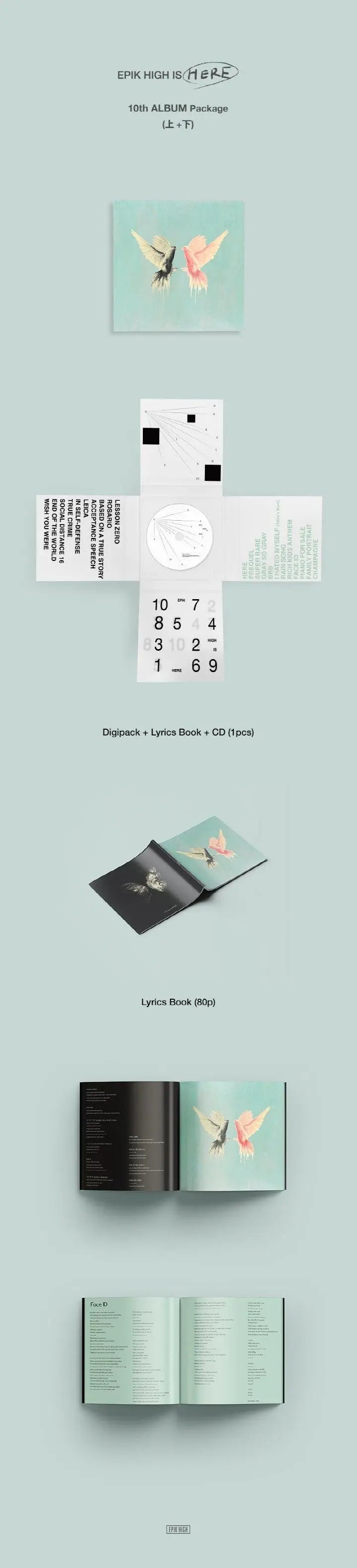 EPIK HIGH - Album Vol.10 [EPIK HIGH IS HERE] - KAEPJJANG SHOP (캡짱 숍)