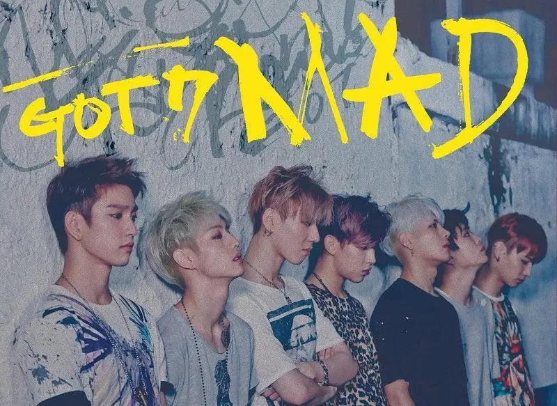 GOT7- Mini Album Vol. 5 - [MAD] (Horizontal Vers.) - KAEPJJANG SHOP (캡짱 숍)