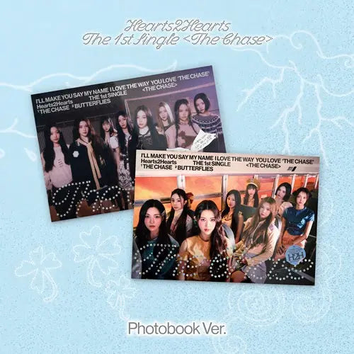 [SUR DEMANDE] Hearts2Hearts - [THE CHASE] (Photobook Ver.) KAEPJJANG SHOP (캡짱 숍)