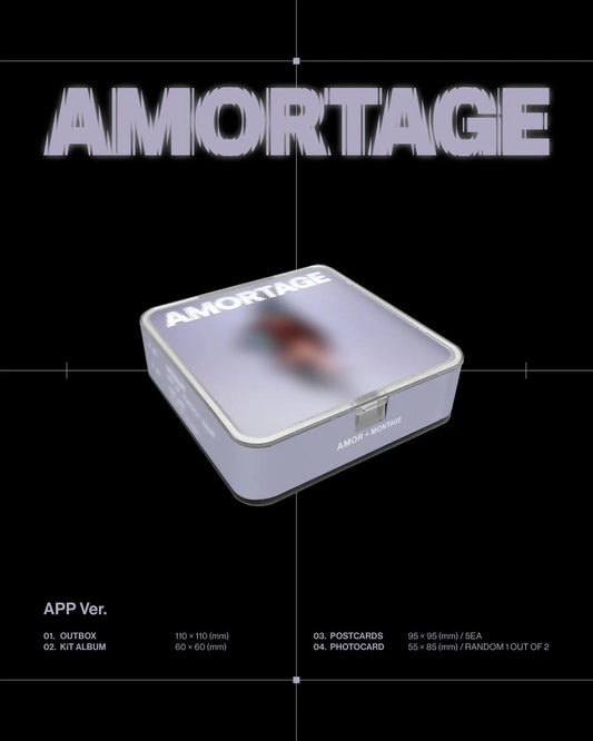 [SUR DEMANDE] JISOO - [AMORTAGE] (APP Ver.)﻿ KAEPJJANG SHOP (캡짱 숍)