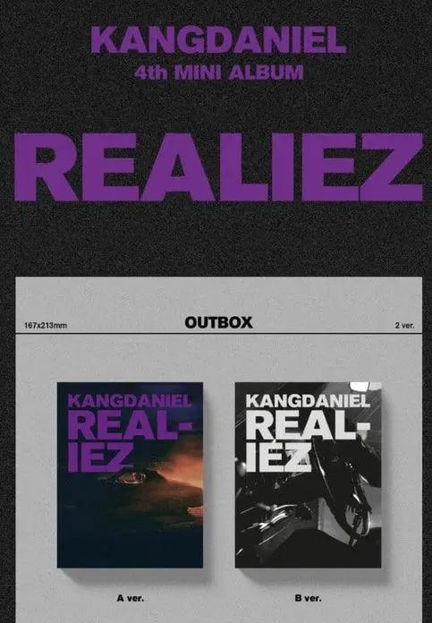 KANG DANIEL - Mini Album Vol.5 [REALIEZ] - KAEPJJANG SHOP (캡짱 숍)