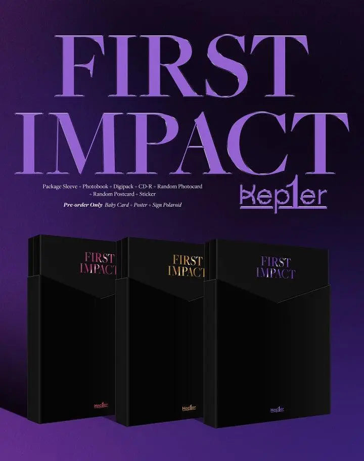 KEP1ER - Mini Album Vol. 1 [FIRST IMPACT] - KAEPJJANG SHOP (캡짱 숍)