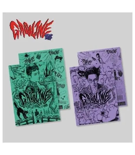 KEY (SHINee) - Album Vol.2 [GASOLINE] (Booklet Vers.). - KAEPJJANG SHOP (캡짱 숍)