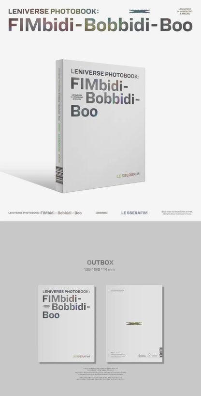 LE SSERAFIM - LENIVERSE PHOTOBOOK [FIMbidi-Bobbidi-Boo ] - KAEPJJANG SHOP (캡짱 숍)