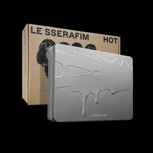 [SUR DEMANDE] LE SSERAFIM - [HOT] (Tin Case Ver.) KAEPJJANG SHOP (캡짱 숍)