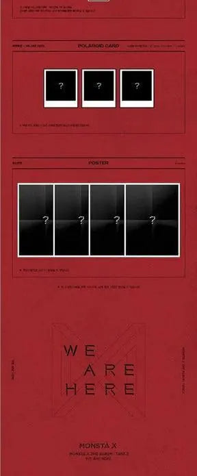 MONSTA X - Album Vol.2 [WE ARE HERE:TAKE 2]. - KAEPJJANG SHOP (캡짱 숍)