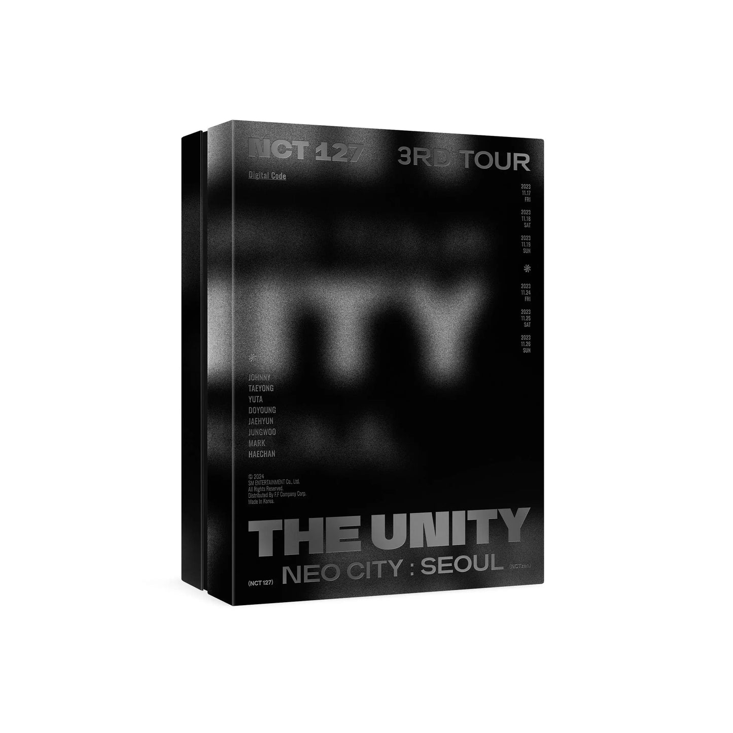 [SUR DEMANDE] NCT 127 - 3rd TOUR [NEO CITY : SEOUL - THE UNITY : TO THE WORLD] in INCHEON  (DIGITAL CODE Ver.) KAEPJJANG SHOP (캡짱 숍)