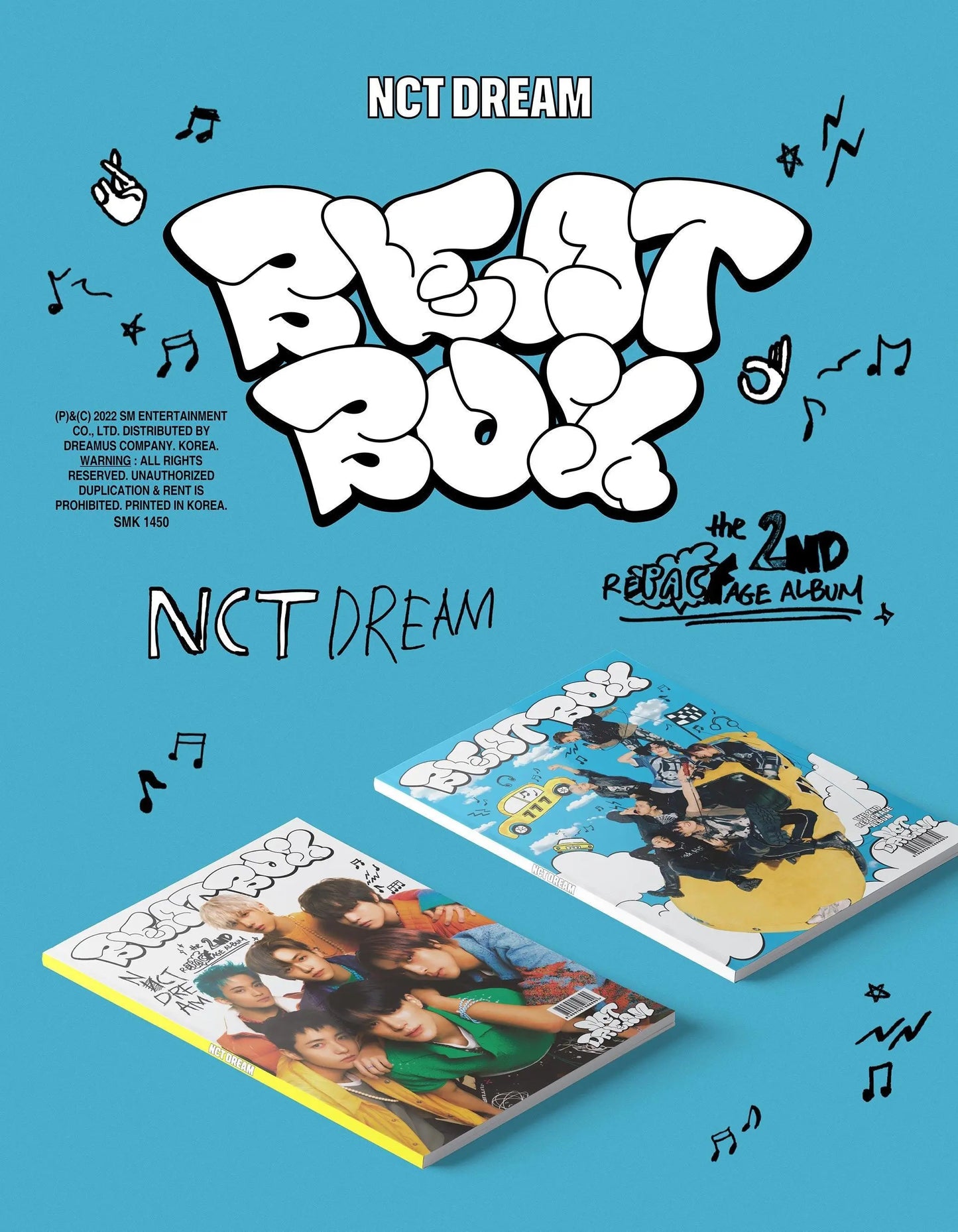 NCT DREAM - Repackage Album Vol.2 [BEATBOX] (Photobook Ver.) - KAEPJJANG SHOP (캡짱 숍)