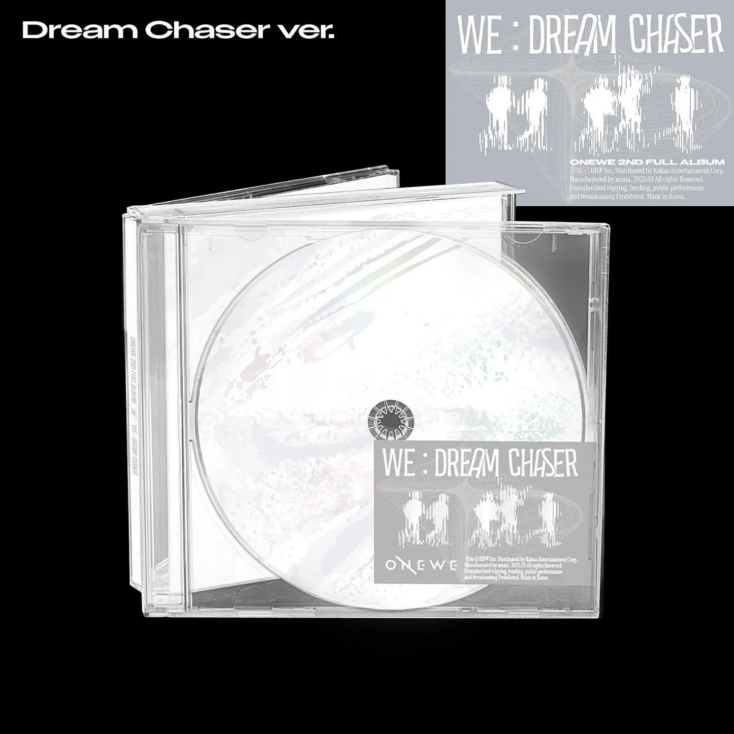 [SUR DEMANDE] ONEWE - [WE : DREAM CHASER] (DREAM CHASER Vers.) KAEPJJANG SHOP (캡짱 숍)