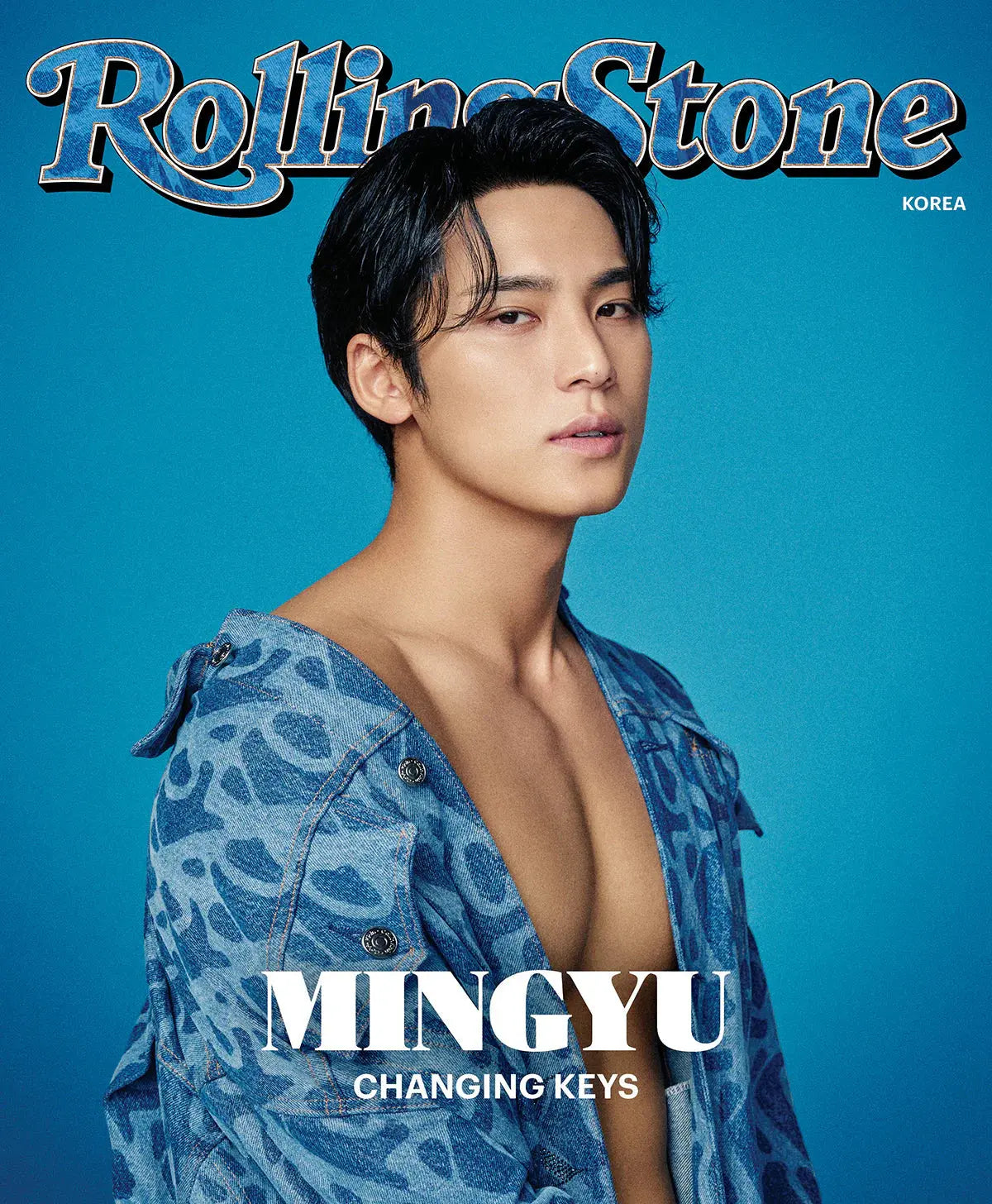 [SUR DEMANDE] ROLLING STONE KOREA MAGAZINE (2025 FEBRUARY Issue)   Cover : MINGYU / KISS OF LIFE KAEPJJANG SHOP (캡짱 숍)