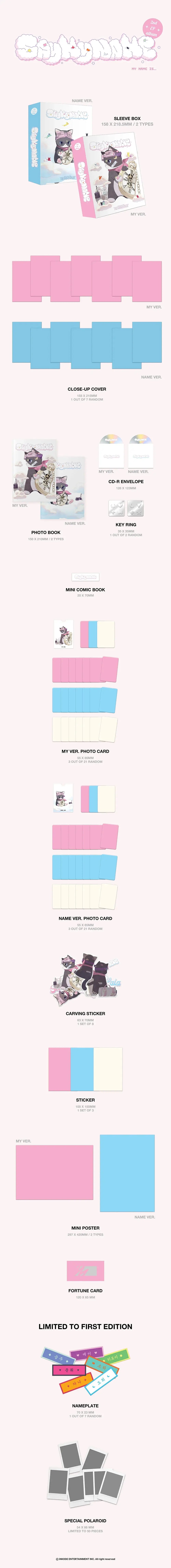 [SUR DEMANDE] SAYMYNAME - [My Name Is...] KAEPJJANG SHOP (캡짱 숍)