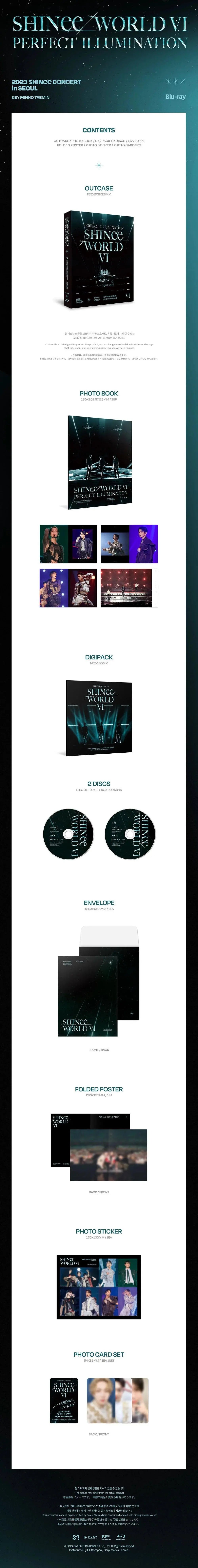 SHINee - World Tour VI [PERFECT ILLUMINATION] in SEOUL (BLU-RAY) - KAEPJJANG SHOP (캡짱 숍)