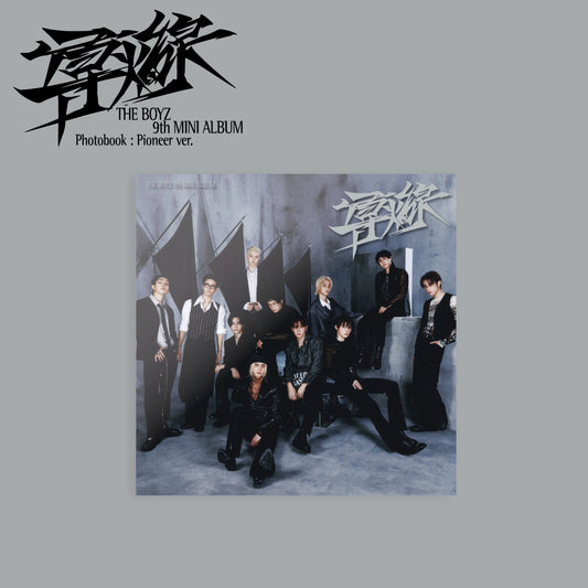 [SUR DEMANDE] THE BOYZ - [導火線 (도화선) TRIGGER]  (Photobook Ver : PIONEER) KAEPJJANG SHOP (캡짱 숍)