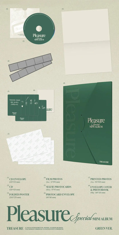[SUR DEMANDE] TREASURE - [PLEASURE] KAEPJJANG SHOP (캡짱 숍)