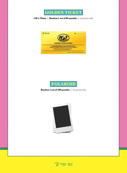 TRI.BE - Mini Album Vol.2 [W.A.Y] - KAEPJJANG SHOP (캡짱 숍)