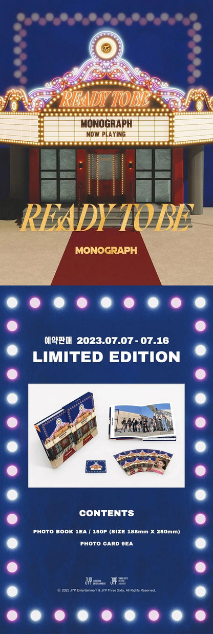 TWICE - [MONOGRAPH READY TO BE] - KAEPJJANG SHOP (캡짱 숍)