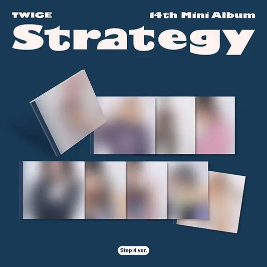 [SUR DEMANDE] TWICE - [STRATEGY]  (STEP 4 Ver.) KAEPJJANG SHOP (캡짱 숍)