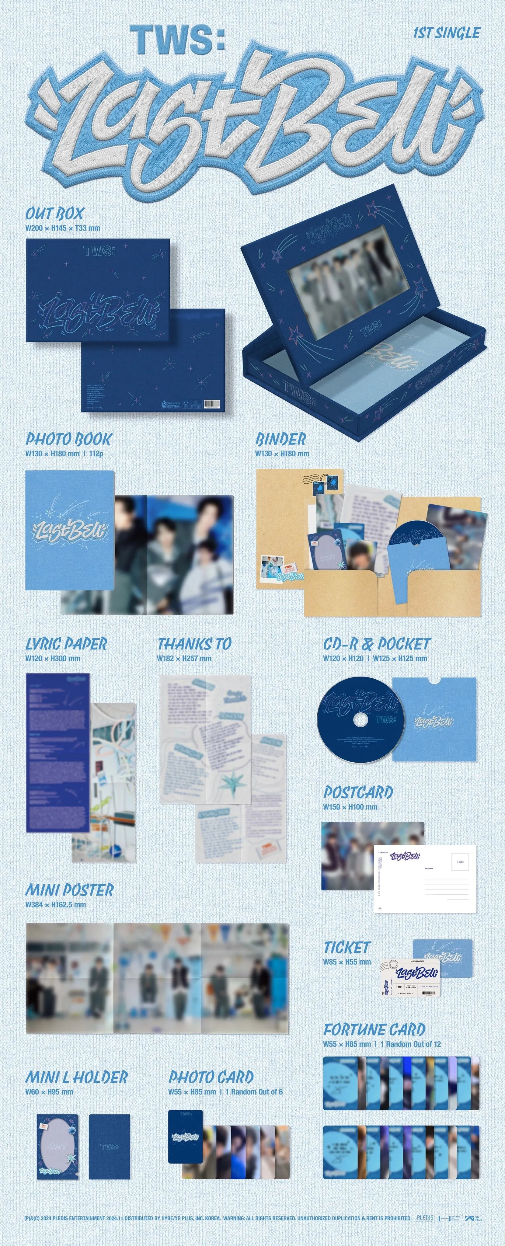 [SUR DEMANDE] TWS  - [LAST BELL] KAEPJJANG SHOP (캡짱 숍)