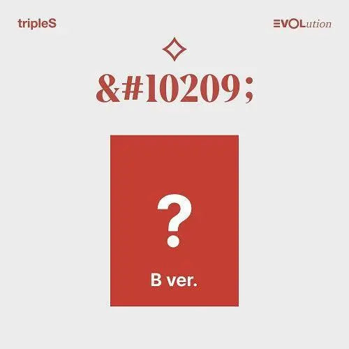 TripleS - [EVOLution <⟡>] - KAEPJJANG SHOP (캡짱 숍)