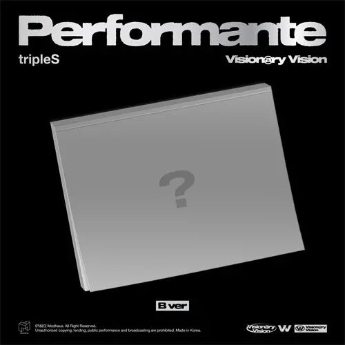[SUR DEMANDE] TripleS - [Visionary Vision Performante] KAEPJJANG SHOP (캡짱 숍)