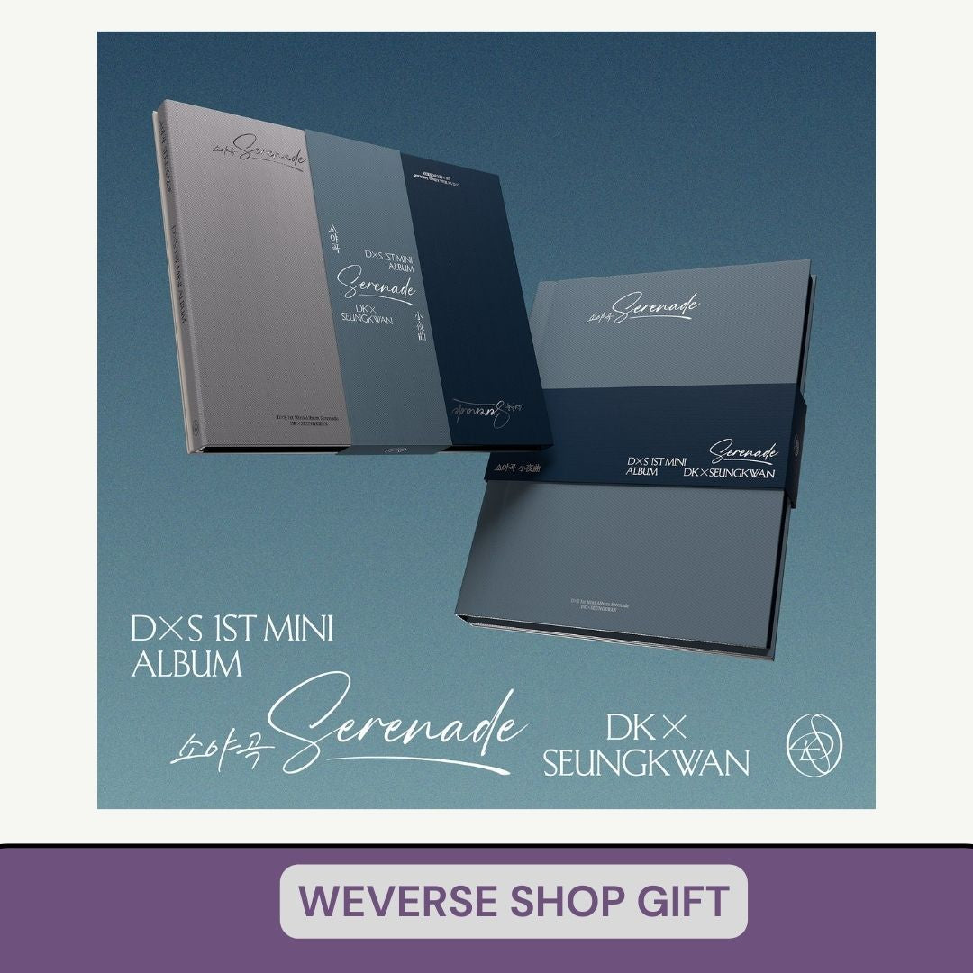 [PRE ORDER] SEVENTEEN DK & SEUNGKWAN  -[SERENADE]  (P.O.B Weverse Shop Gift) KAEPJJANG SHOP (캡짱 숍)
