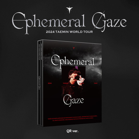 [PRE ORDER] TAEMIN -  [EPHEMERAL GAZE] World Tour in Incheon (QR Vers.) KAEPJJANG SHOP (캡짱 숍)