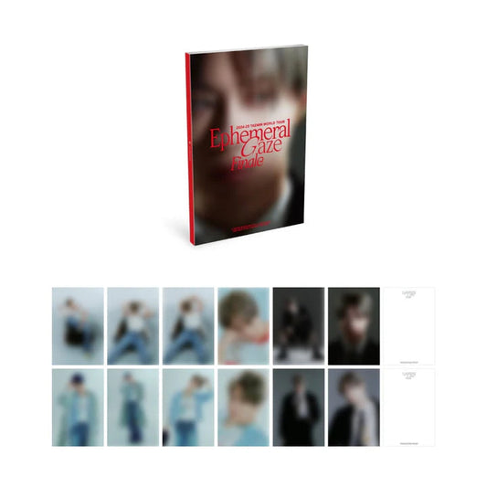 [PRE ORDER] TAEMIN- EPHEMERAL GAZE WORLD TOUR FINALE (Official MD)  POSTCARD BOOK KAEPJJANG SHOP (캡짱 숍)