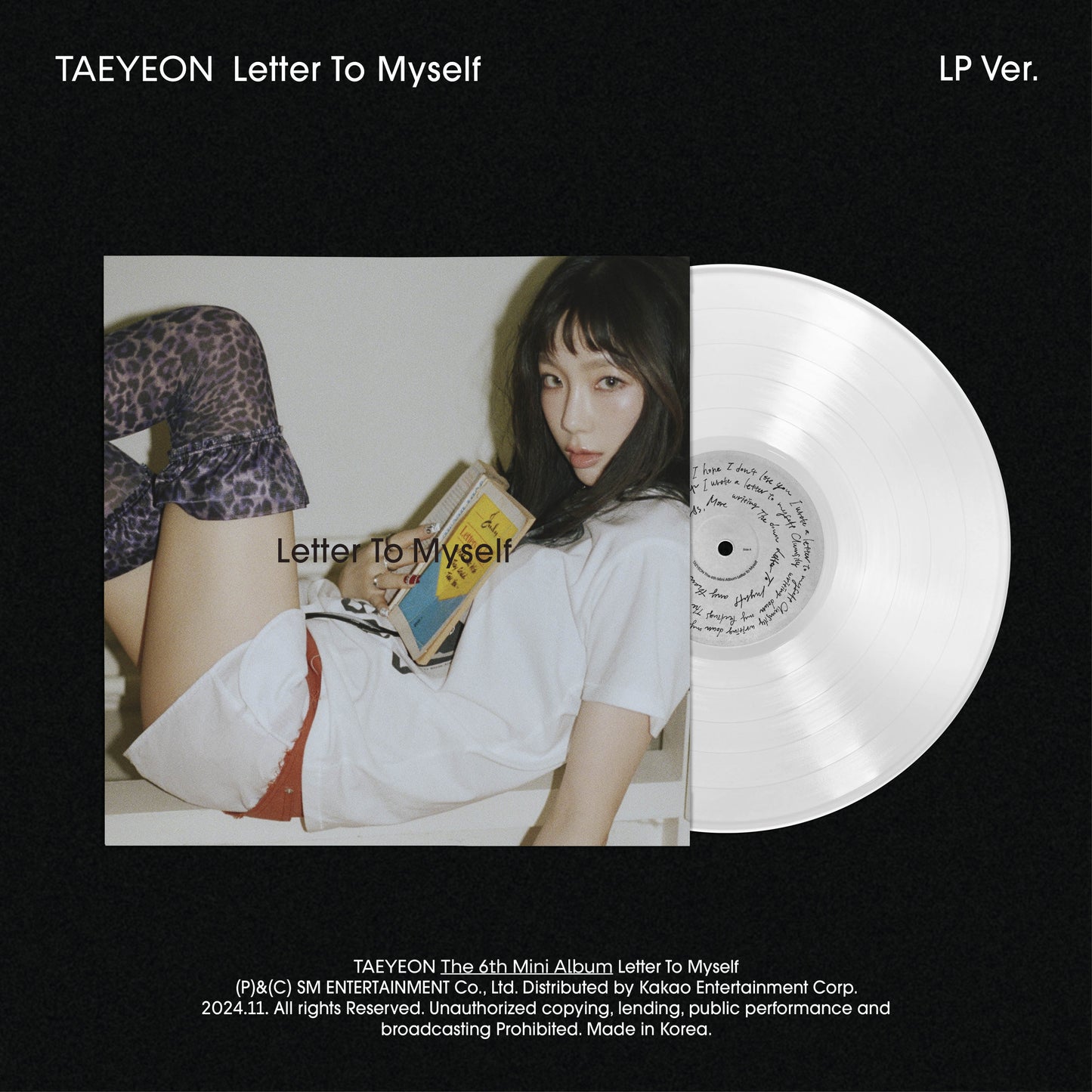 [PRE ORDER] TAEYEON - [LETTER TO MYSELF] LP Ver. 