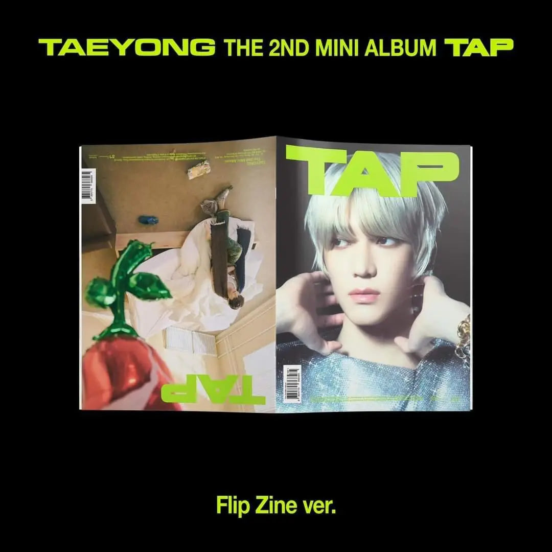 TAEYONG (NCT) - [TAP] (Flip Zine Vers.) - KAEPJJANG SHOP (캡짱 숍)
