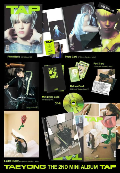 TAEYONG (NCT) - [TAP] (Flip Zine Vers.) - KAEPJJANG SHOP (캡짱 숍)