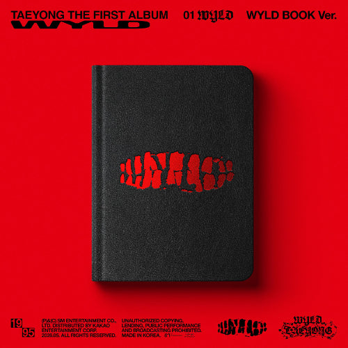 [PRE ORDER] TAEYONG  - [WYLD]  (Wyld Book Ver.) KAEPJJANG SHOP (캡짱 숍)