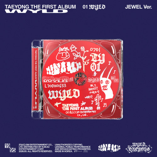 [PRE ORDER] TAEYONG  - [WYLD] (Jewel Case Ver.) KAEPJJANG SHOP (캡짱 숍)