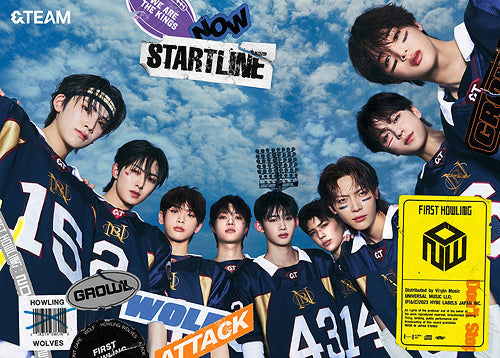 &TEAM - First Howling [NOW] (Limited Edition) Type B CD JAPAN