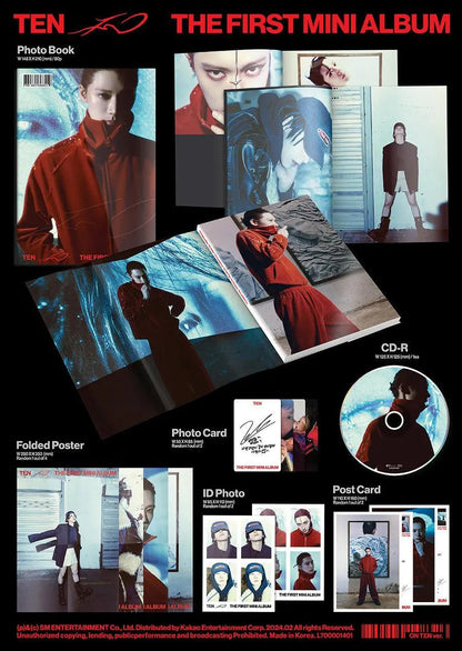 TEN (NCT) - Mini album Vol.01 [TEN] (ON TEN Vers.) - KAEPJJANG SHOP (캡짱 숍)