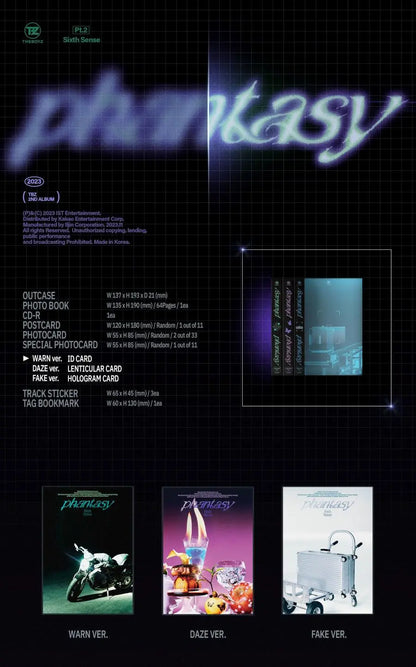 THE BOYZ - [PHANTASY PART.2 : Sixth Sense] - KAEPJJANG SHOP (캡짱 숍)