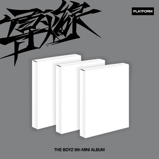 [PRE ORDER] THE BOYZ - [導火線 (도화선) TRIGGER]  (PLATFORM Ver.)