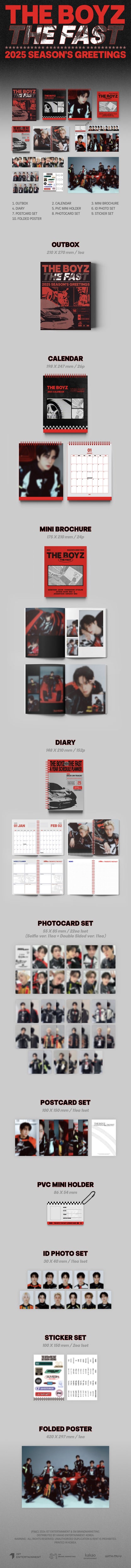 [PRE ORDER] THE BOYZ - 2025 SEASON’S GREETINGS [THE FAST]