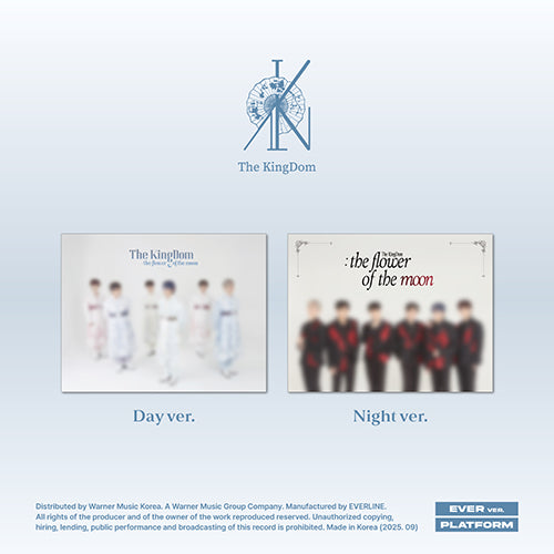 [PRE ORDER] THE  KINGDOM -  [The KingDom : the flower of the moon]  (EVER Ver.) KAEPJJANG SHOP (캡짱 숍)