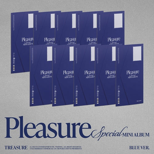 [PRE ORDER] TREASURE - [PLEASURE] (Blue Ver.)