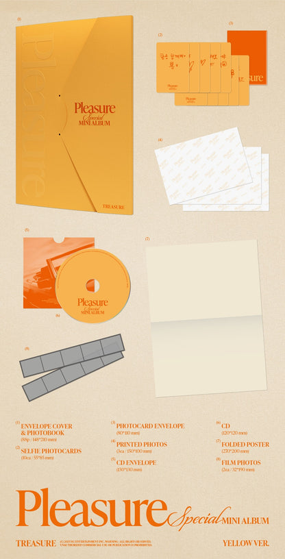 [PRE ORDER] TREASURE - [PLEASURE] (P.O.B YG SHOP GIFT)