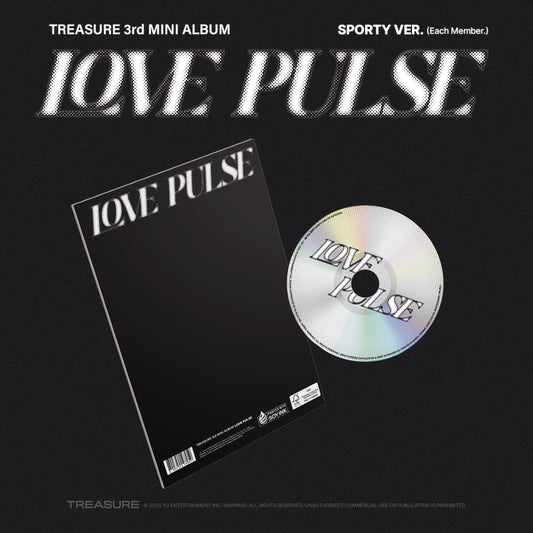 [PRE ORDER] TREASURE -  [LOVE PULSE]  (SPORTY Ver.) KAEPJJANG SHOP (캡짱 숍)