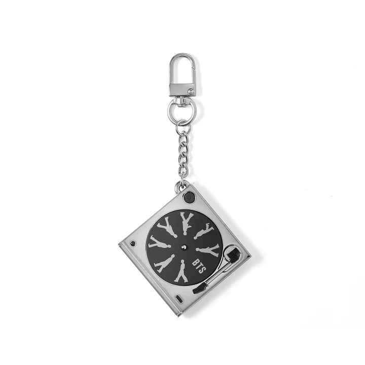 [PRE ORDER] BTS -[ARIRANG VINYL]  (Official MD)  Turntable Keyring KAEPJJANG SHOP (캡짱 숍)