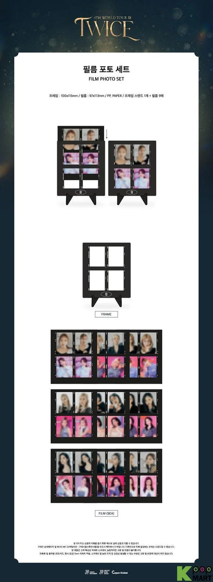 TWICE - 4th World Tour [III] - Film Photo Set - KAEPJJANG SHOP (캡짱 숍)