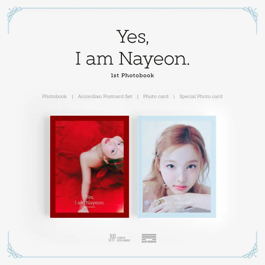 TWICE NAYEON - [YES, I AM NAYEON]  Photobook KAEPJJANG SHOP (캡짱 숍)