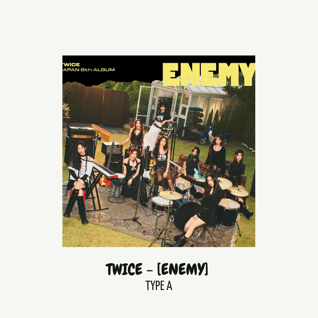 [PRE ORDER] TWICE -  [ENEMY]  (TYPE A) KAEPJJANG SHOP (캡짱 숍)