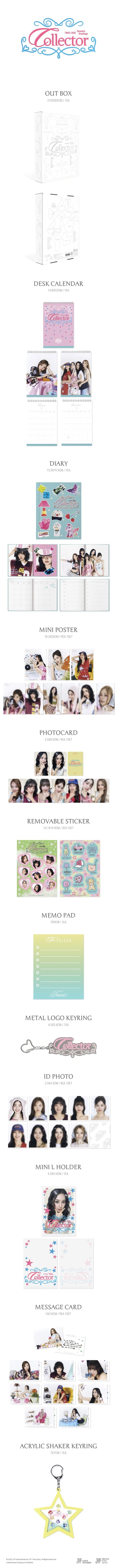 [PRE ORDER] TWICE - 2025 SEASON'S GREETINGS [COLLECTOR] (POB JYP SHOP) 