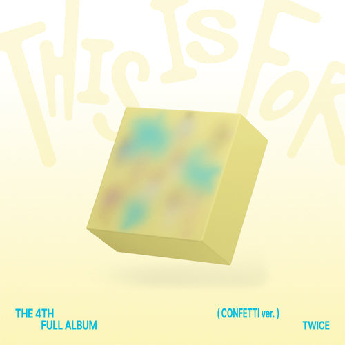 [PRE ORDER] TWICE - [THIS IS FOR] (CONFETTI Ver.) KAEPJJANG SHOP (캡짱 숍)