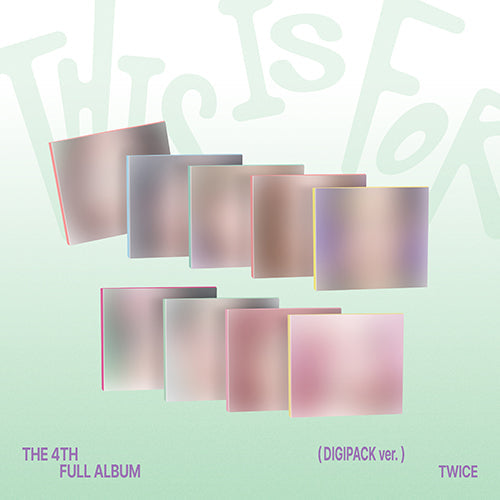 [PRE ORDER] TWICE - [THIS IS FOR] (DIGIPACK Ver.) KAEPJJANG SHOP (캡짱 숍)
