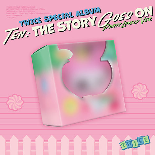 [PRE ORDER] TWICE - [TEN : The Story Goes On] (PARTY LOVELY Ver.) KAEPJJANG SHOP (캡짱 숍)