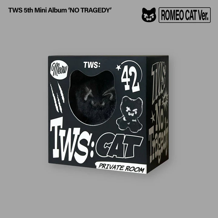 [PRE ORDER] TWS - [NO TRAGEDY]   (ROMEO CAT Ver.) KAEPJJANG SHOP (캡짱 숍)